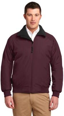 Port Authority J754 Challenger Jacket in Maroon/True Black size Medium   Nylon