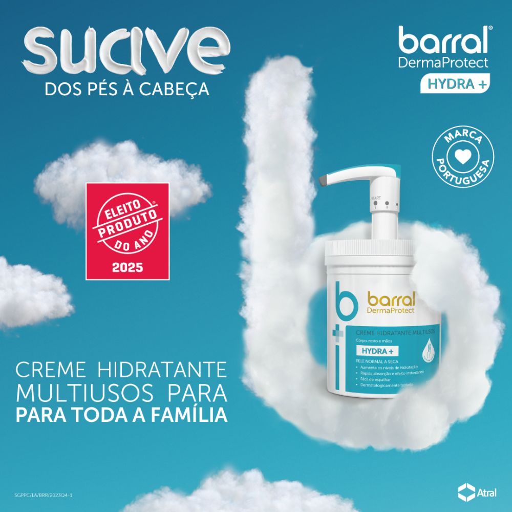 Barral Dermaprotect Hydra+ Multi-Purpose Moisturizing Cream for Body, Face and Hands 1000mL