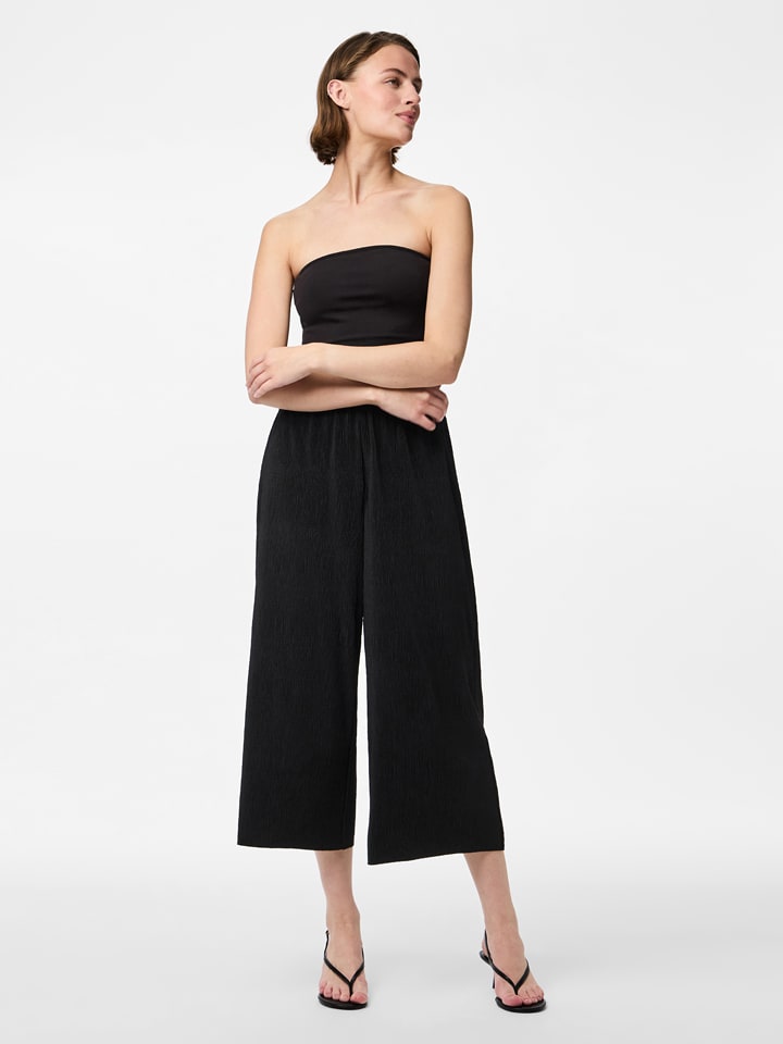 Pieces Culotte in Schwarz - S