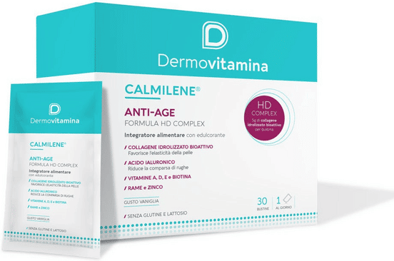 Dermovitamina Calmilene Antiage Formula HD Integratore Pe La Pelle 30 Bustine