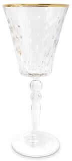 Vivience Water Glasses with Dimond Cut, Set of 6