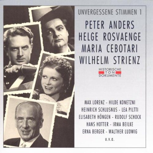 Various - Unvergessene Stimmen Vol. 1 - Preis vom 30.09.2026 22:30:23 h