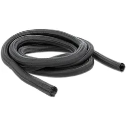 Delock, Kabelschutz + Kabelführung, Kabelschlauch 10mx16mm, selbstschliessend (Kabelschlauch, 1000 cm)