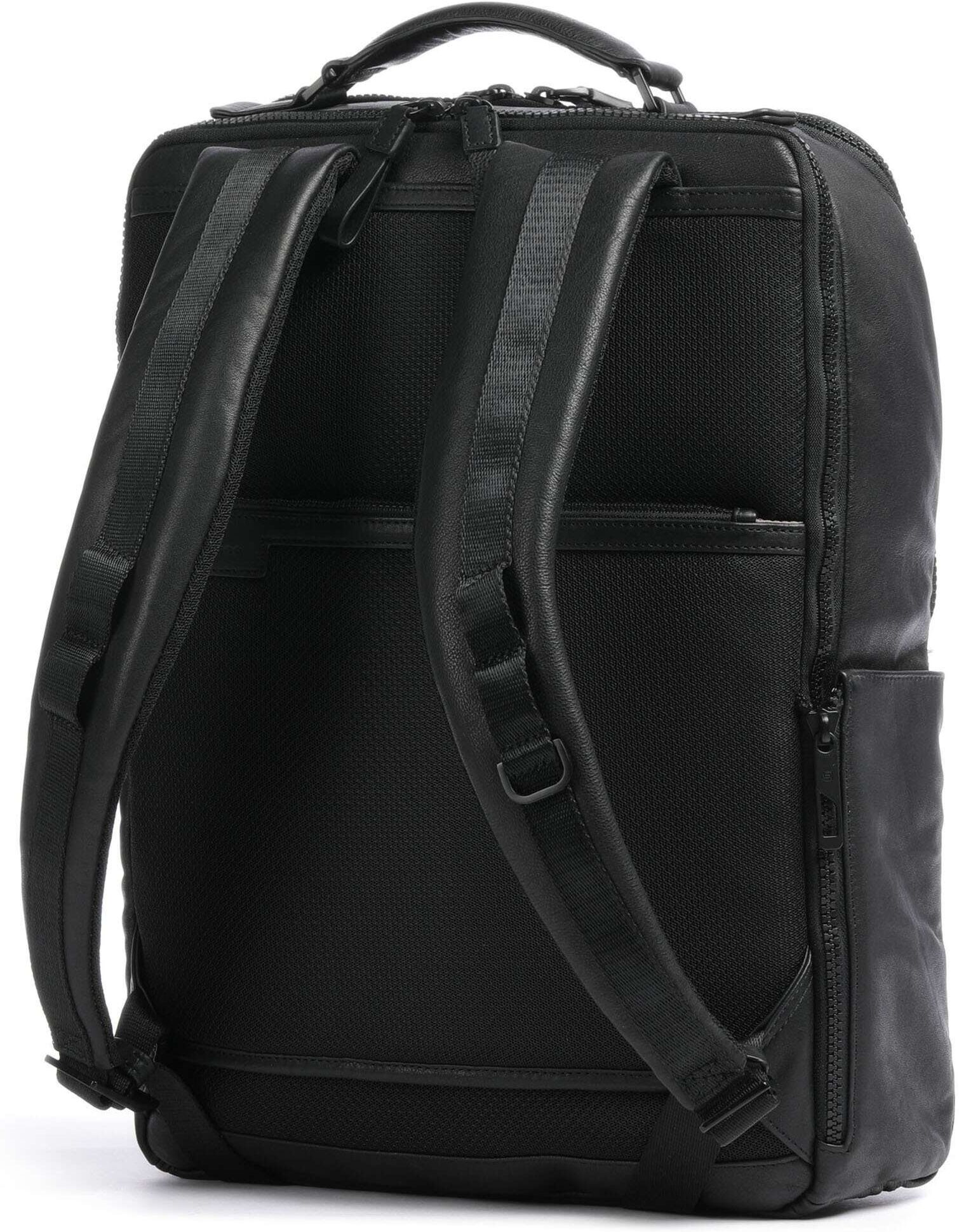 Piquadro Harper Laptop-Rucksack, schwarz