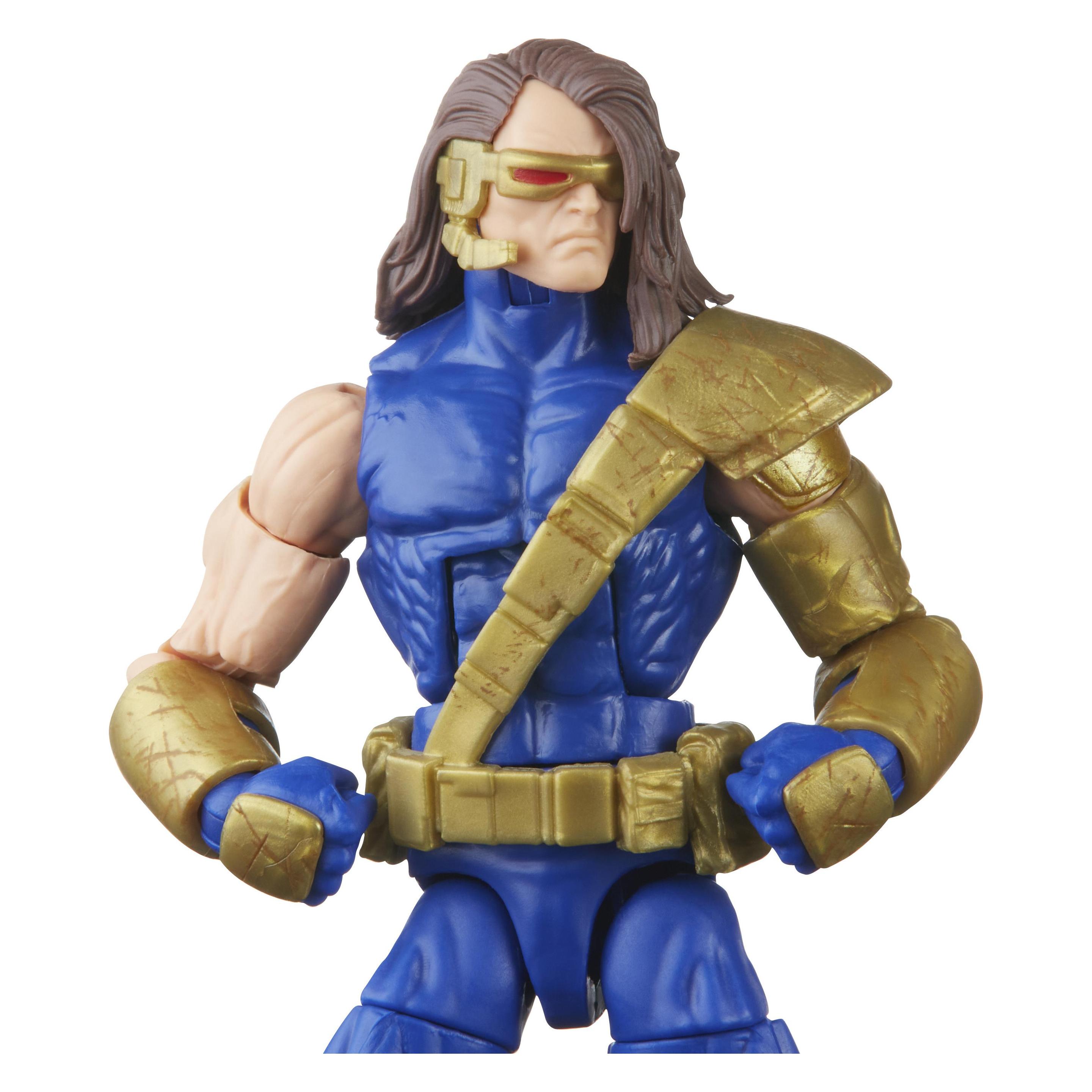 Hasbro Marvel Legends Series 15 cm grosse Marvel's Cyclops Action-Figur mit Premium-Design und 1 Buil (F10085X0)