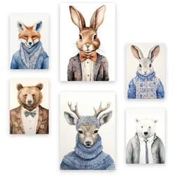 POSTER Set Mit 6 Kleider A3 & A4 Rahmenlos