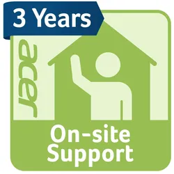 Acer Care Plus No-booklet - erweiterte Servicevereinbarung (Verlängerung) - 3 Jahre - Vor-Ort