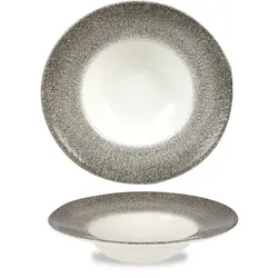 Churchill Raku Quartz Black Teller Tief 28cm