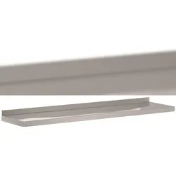 Chefgastro 300 Edelstahl Wandbord BxTxH 600x300x36mm