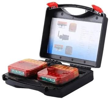 Uplifted Goods Rechargeable Wireless Reflective Lens Truck Taillights eu Plug