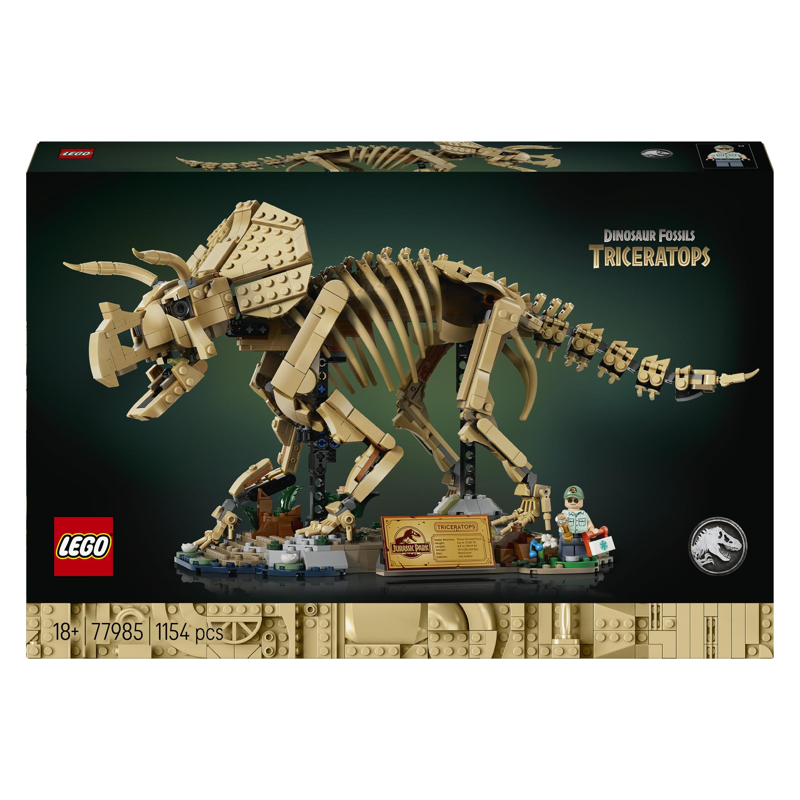 LEGO Dinosaurier-Fossilien: Triceratops (77985, LEGO Jurassic World) (77985)