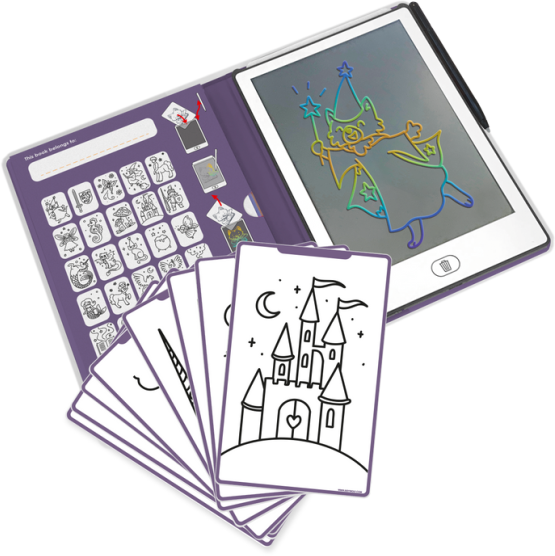 Kidywolf Kidydraw-mini - tablette calques Violet
