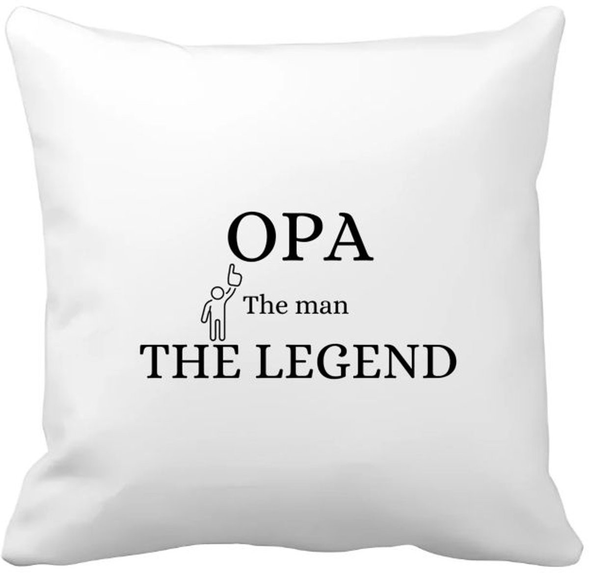 Akyol Opa The Man The Legend Kussenhoes - 40 x 40 cm