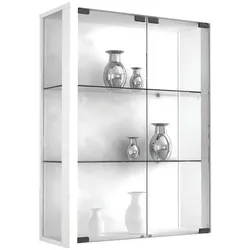 VCM Wandvitrine »Udina« weiß, 60x80x25 cm