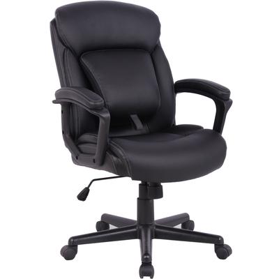 Chefsessel OTTO HOME "Julia, Chefsessel", schwarz, B:62cm H:110cm T:62cm, Stühle, komfortable Polsterung, viele ergonomischen Funktionen