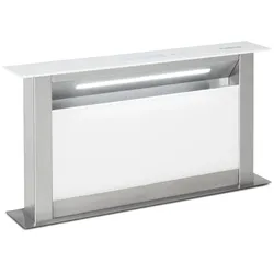 Klarstein Royal Flush Eco Dunstabzugshaube 60 cm 604 m3/h A+ Weiß