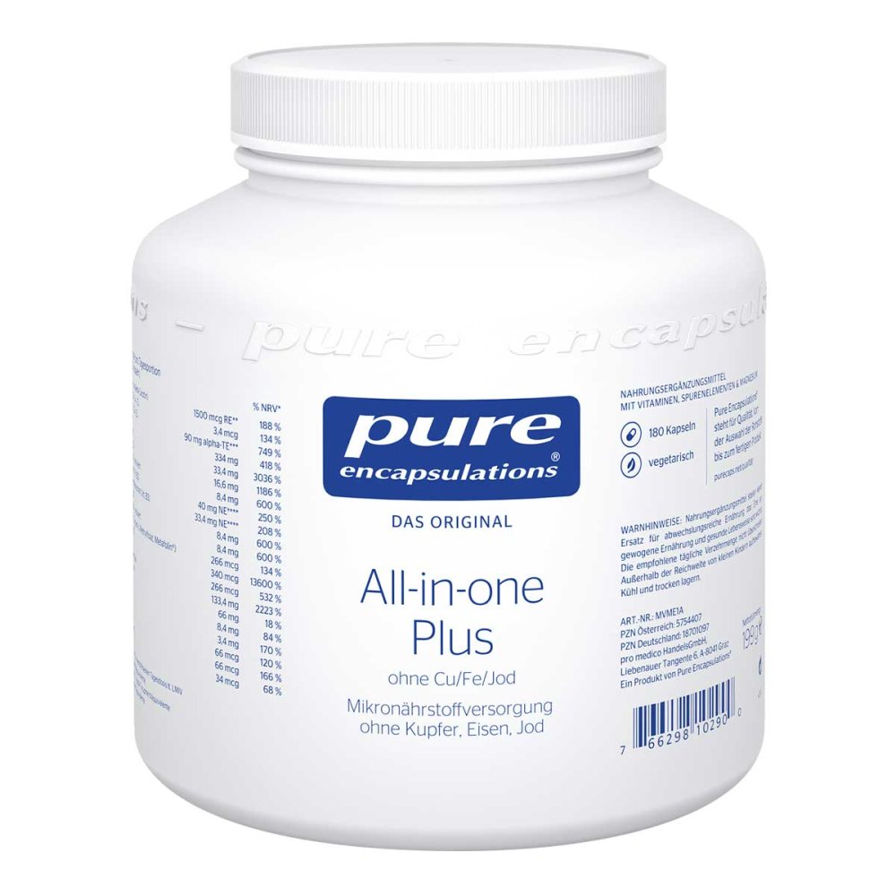 pro medico GmbH Pure Encapsulations All-in-one Plus ohne Cu/Fe/Jod 18701097