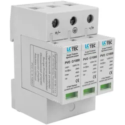 Photovoltaik-Überspannungsableiter PVO 3P T1+T2 Blitzschutz 1000V DC LC TEC 9395 PVO 3P T2(C)1000V DC