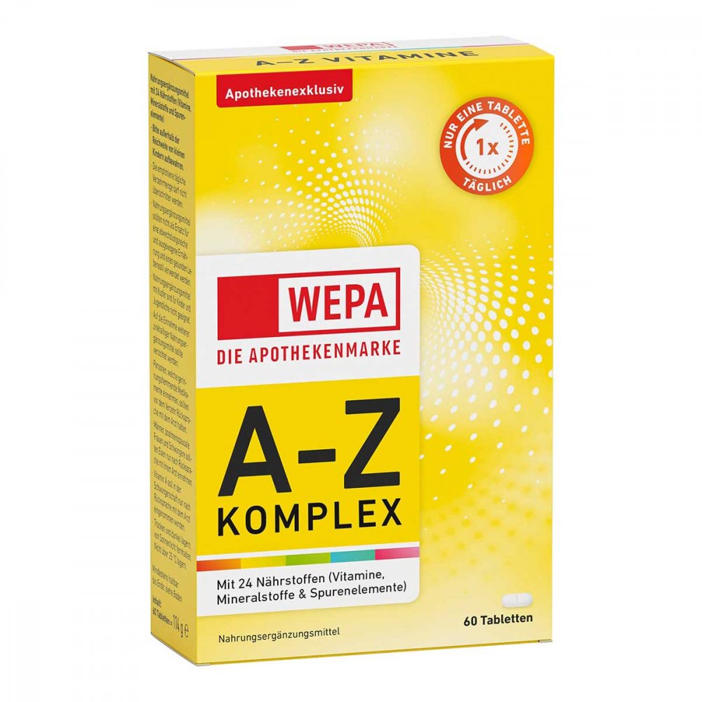 WEPA Apothekenbedarf GmbH & Co KG Wepa A-Z Komplex Tabletten 17830349