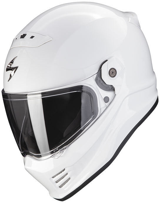 Casco Moto Integrale Scorpion COVERT FX SOLID Bianco taglia M
