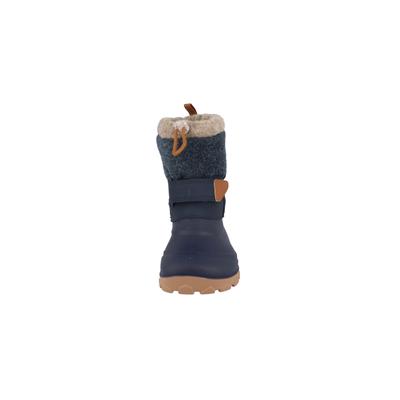 Winterstiefel LURCHI "Lurchi Jan 1 Barefoot", Damen, Gr. 34, blau (navy), Kunstfaser, Schuhe Winterstiefel