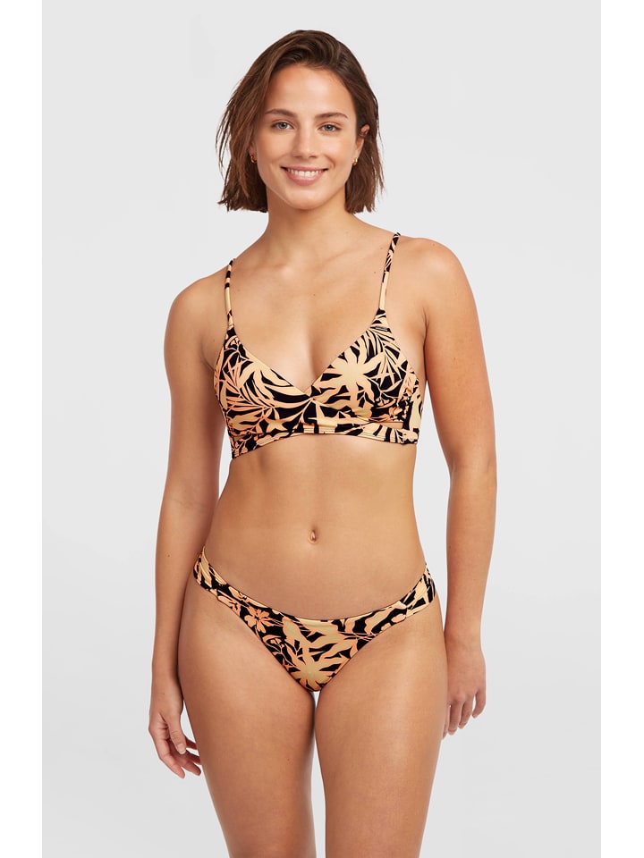 O'Neill Bikini-Oberteil "Baay" in Schwarz/ Beige - 38
