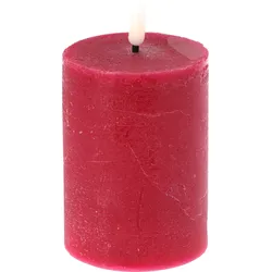 Kerze LED RED (DH 7,50x10 cm) - DH 7,50x10 cm