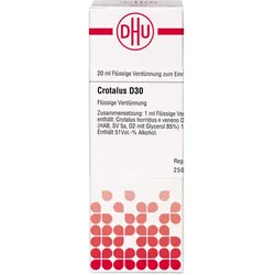Crotalus D30 20 ML