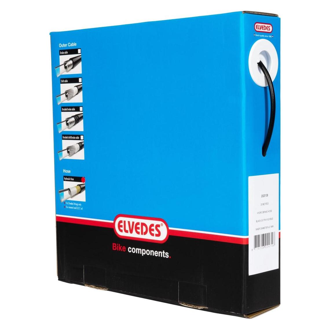 Elvedes REM Reade - Alternative zu Shimano SM -BH90 - Schwarz (Arbeitsplatz Box 20 Meter) (2020138)