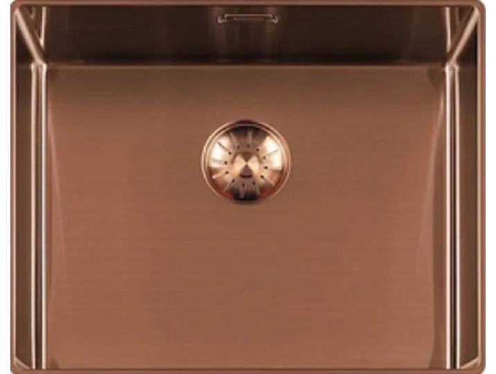 togo Küchenspüle 50SL1016-Copper, rechteckig, 51.2/41.2 cm, Copper Edelstahl Spüle