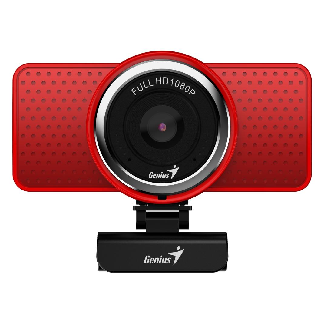 Genius webcam ECam 8000, red (2 Mpx) (32200001409)