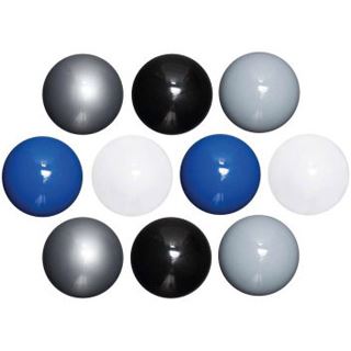 MAUL 10 Magnete farbsortiert Ø 3,0 x 1,9 cm