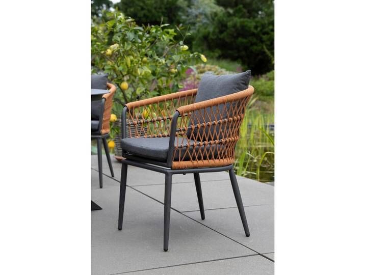 Garten-Relaxsessel Rope Terracota inkl. Auflagen
