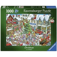 Puzzle Ray Nicholson: Wimmelbild Weihnachten 1000 Teile
