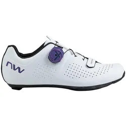Northwave, Damen, Veloschuhe, Storm Carbon Woman (38), Weiss, Violett
