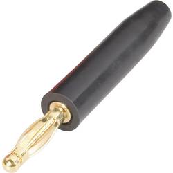 Schnepp FK 2000 Lamellenstecker Stecker, gerade Stift-Ø: 2 mm Schwarz 1 St. FK 2000 sw