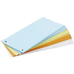 OTTO Office Re Trennstreifen 100 Stück 4 Farben mehrfarbig, 24x10.5 cm