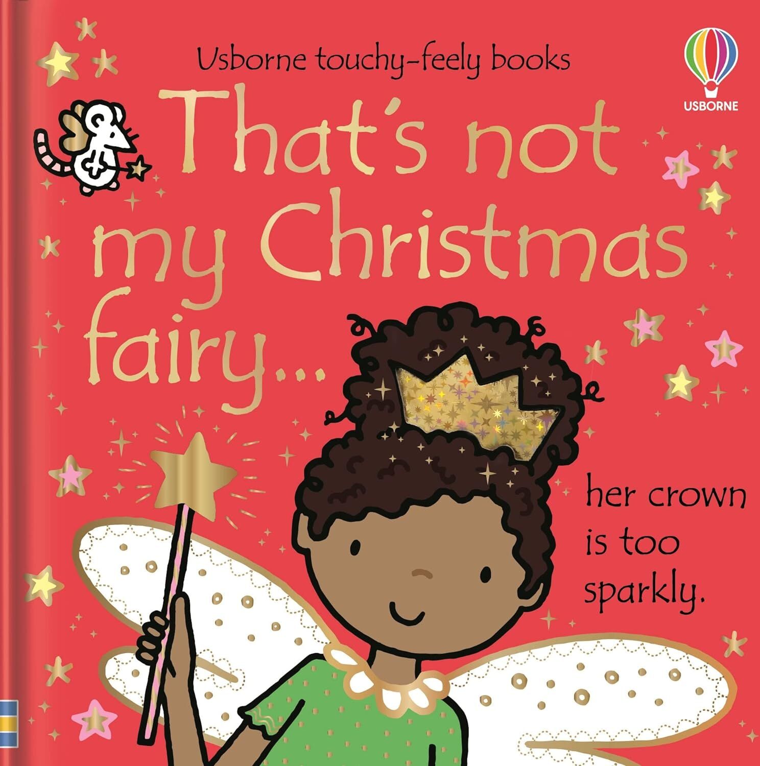 That's Not My Christmas Fairy by Fiona Watt   Usborne Touchy-Feely Sensory Board Book for Babies & Toddlers   Christmas Children's Book