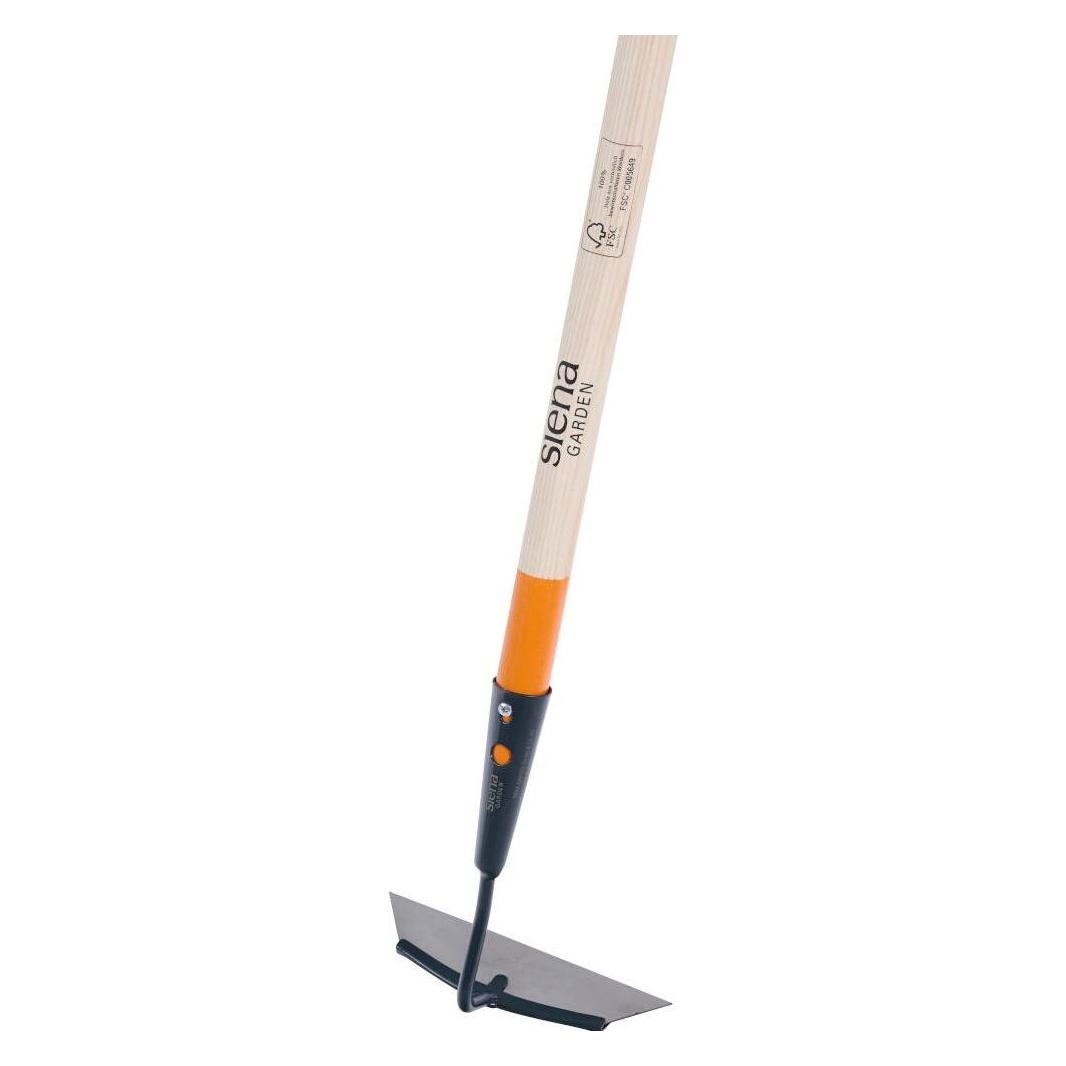 Siena Garden Rübenhacke 18 cm mit Stiel 140 cm dänische Form (T42442)