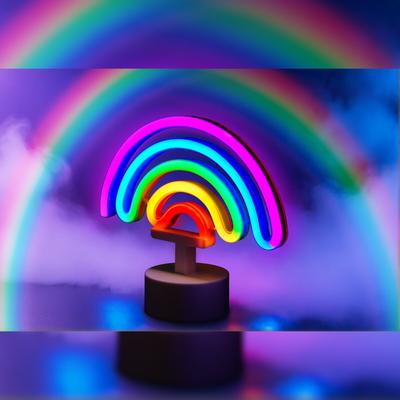 Gravidus Pride Neon-Leuchte Regenbogen – Stimmungslicht für jedes Ambiente