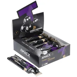 AMACX Turbo Gel Cassis + Koffein | 12 Beutel Box