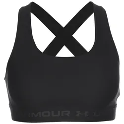 Under Armour CROSSBACK BH Damen | Gr. XS | schwarz - schwarz