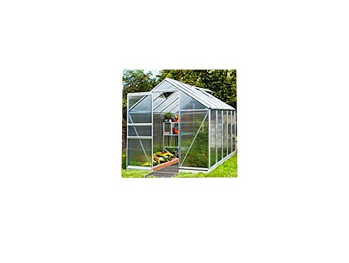 Gewächshaus Vitavia Apollo 6200 Alu silber 6mm Hohlkammerplatten 6,2m²