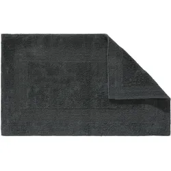 benuta Nest - Badteppich für Badezimmer - Badematte Lessa Anthrazit 50x80 cm