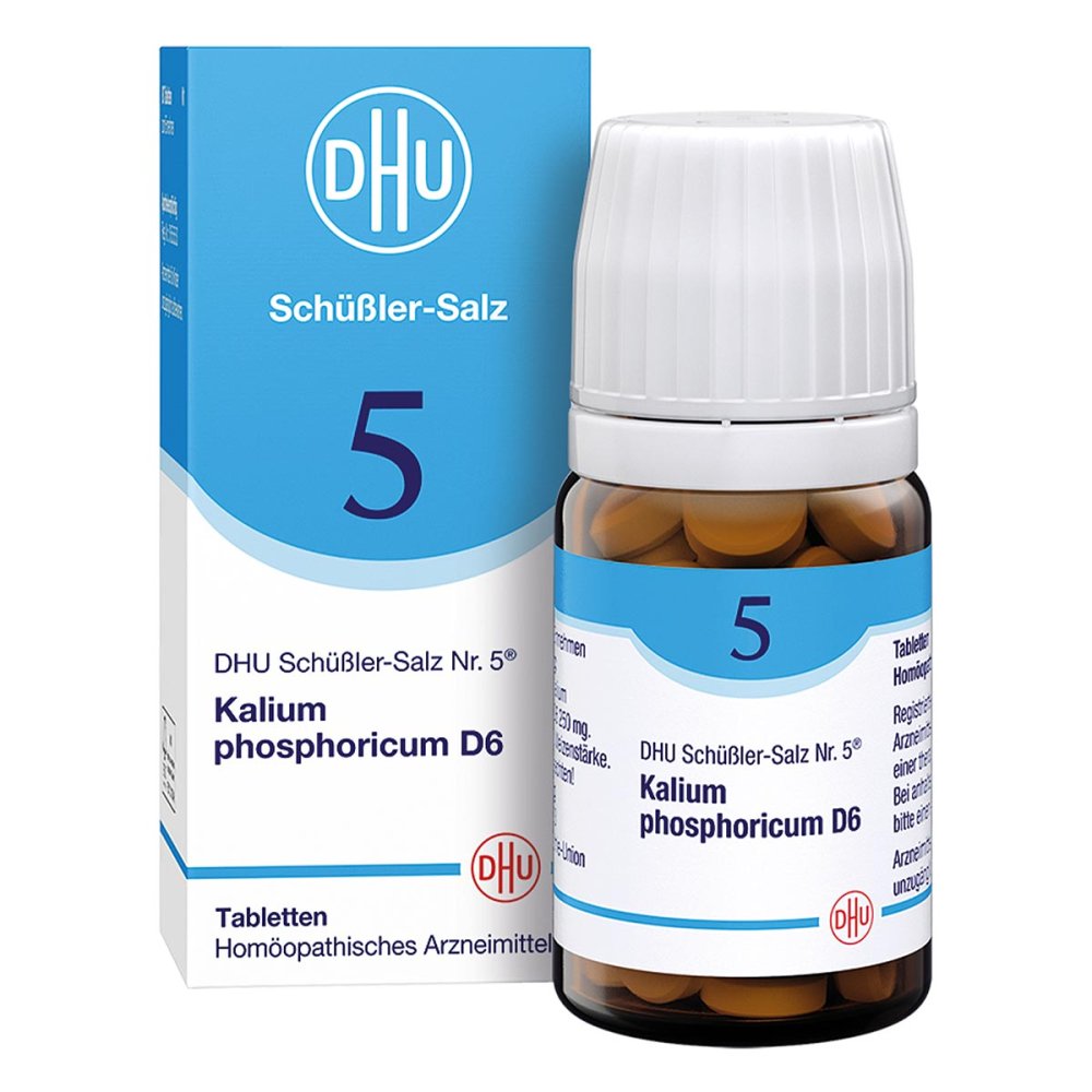 DHU-Arzneimittel GmbH & Co. KG DHU Schüßler-Salz Nummer 5 Kalium phosphoriucm D6 Tabletten 00274163