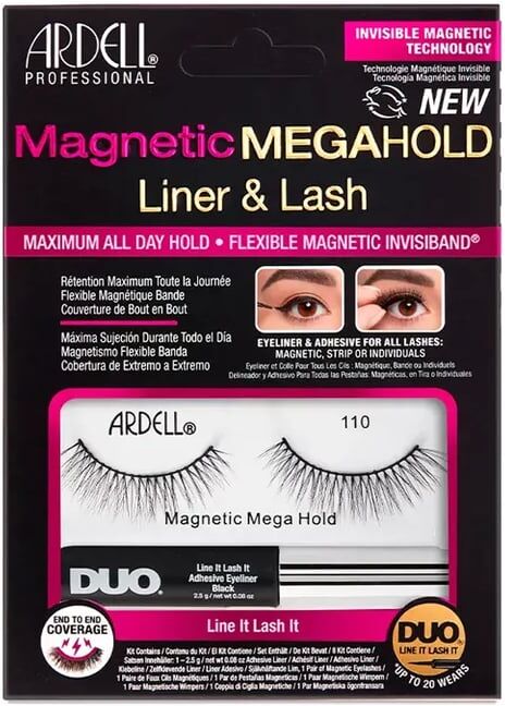 Ardell Magnetic Megahold Liner & Lash #110