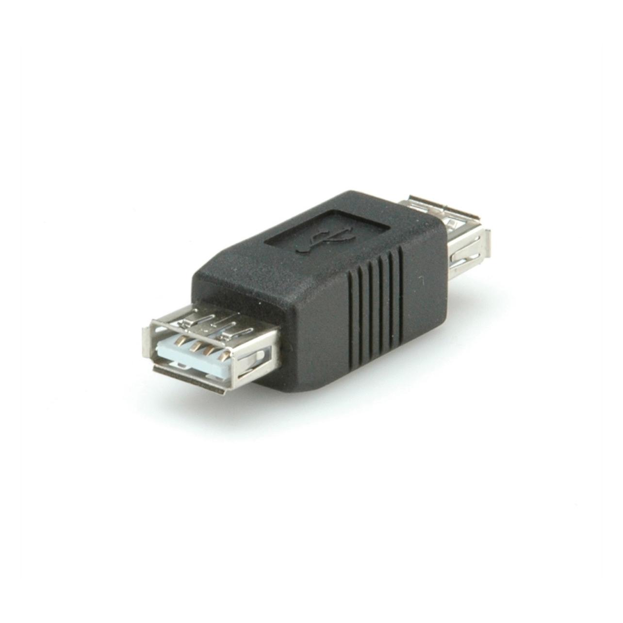 Roline USB 2.0 Gender Changer, Typ A BU/BU (USB-A) (12.03.2960)