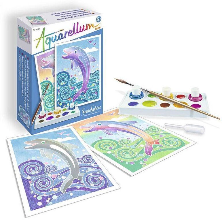 SentoSphère Aquarellum Mini Dauphins