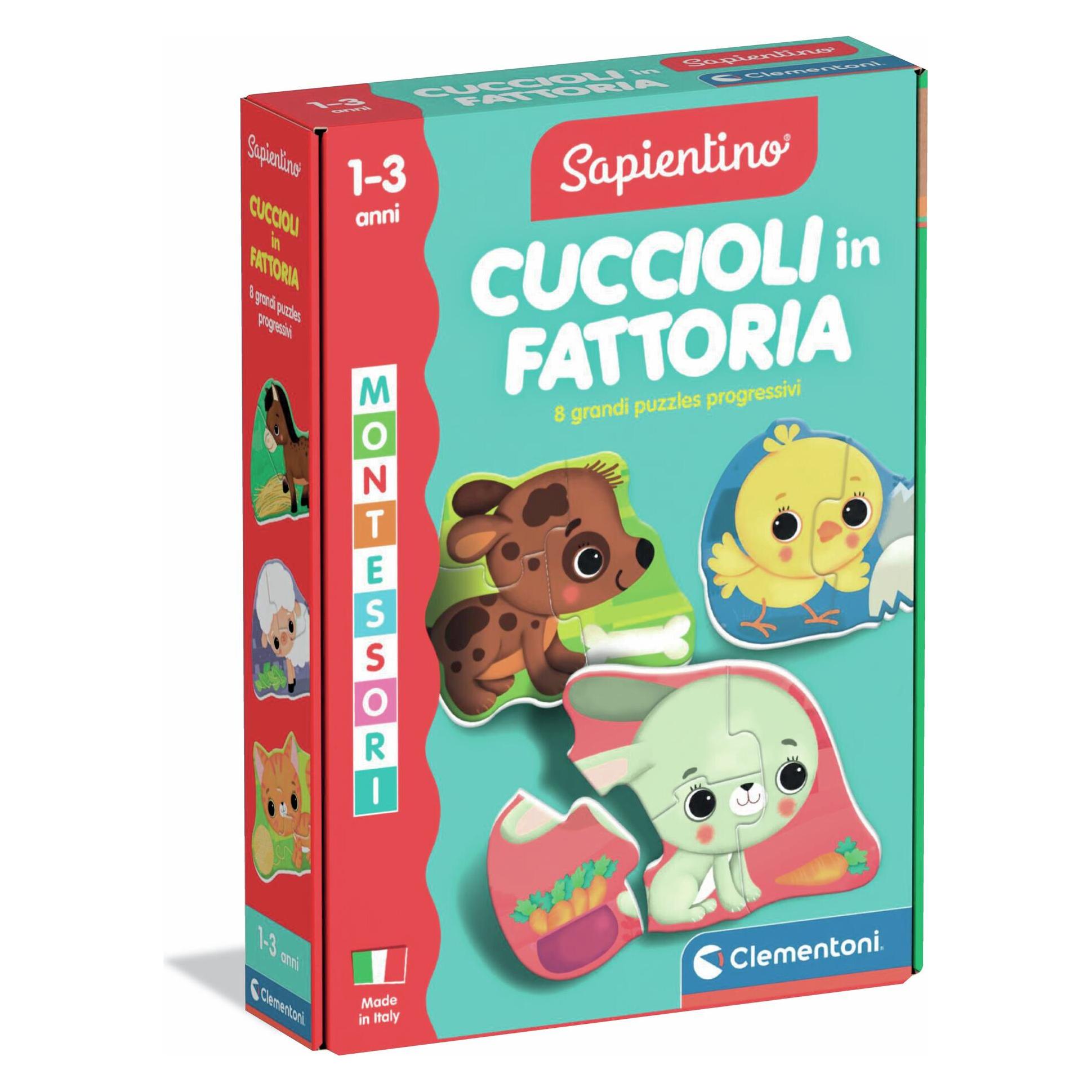 Clementoni Cuccioli in Fattoria (Italienisch, 1 - 3 Jahre) (57493888)