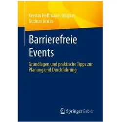 Barrierefreie Events, Fachbücher von Kerstin Hoffmann-Wagner, Gudrun Jostes